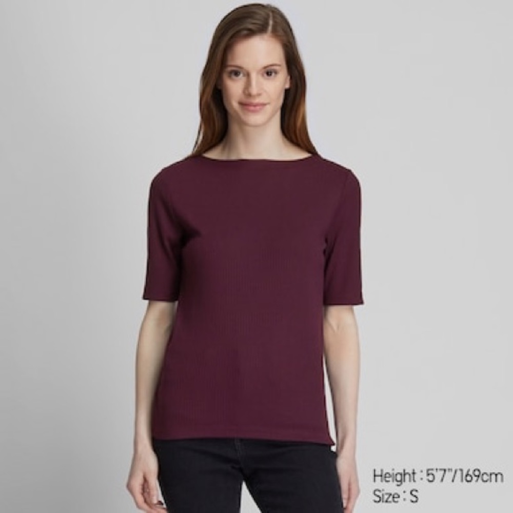 BRAND NEW Uniqlo Women’s Ribbed Tee Shirt